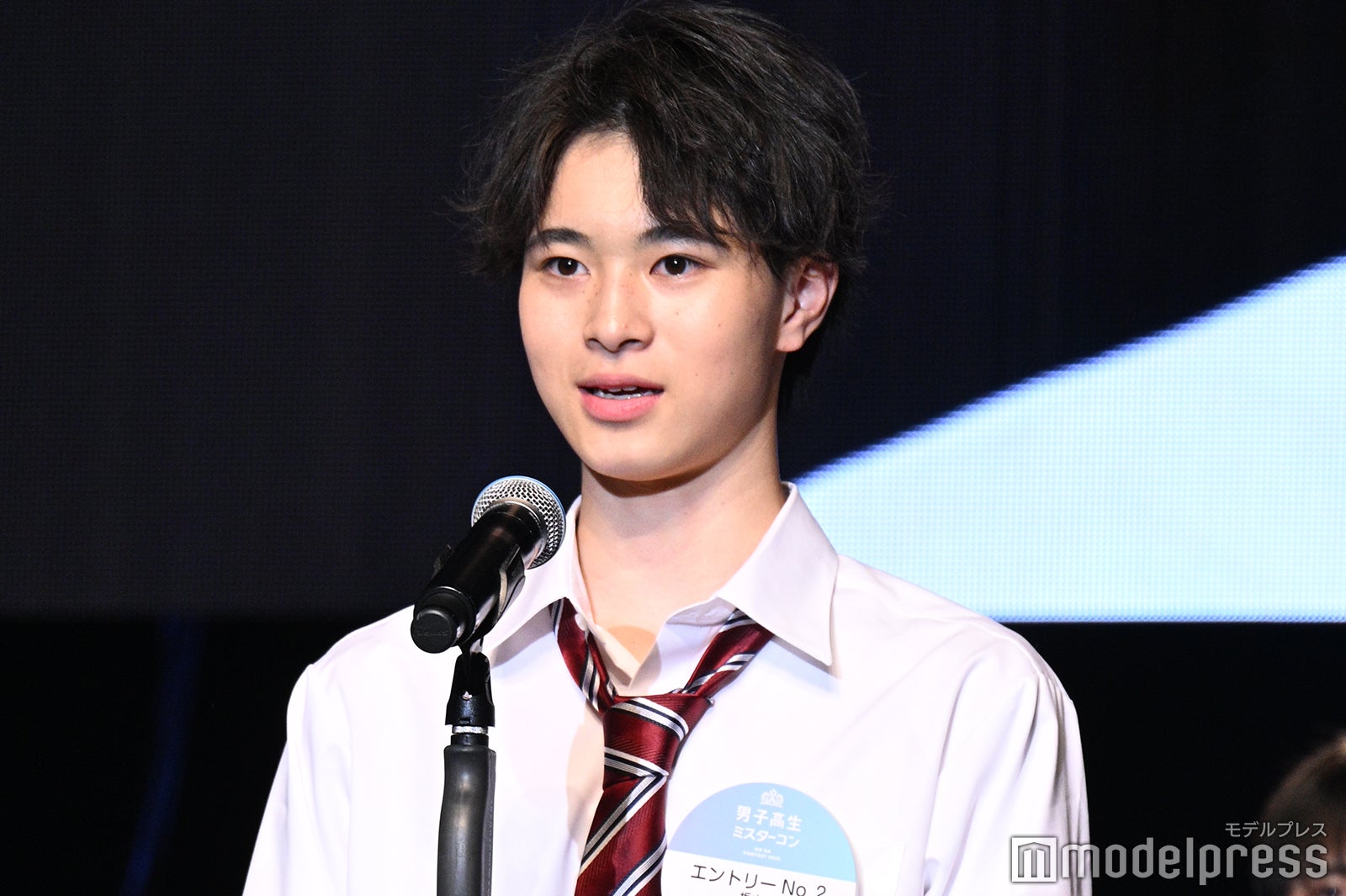 「男子高生ミスターコン2025」モデルプレス賞を受賞した西小路侑汰くん（C）モデルプレス