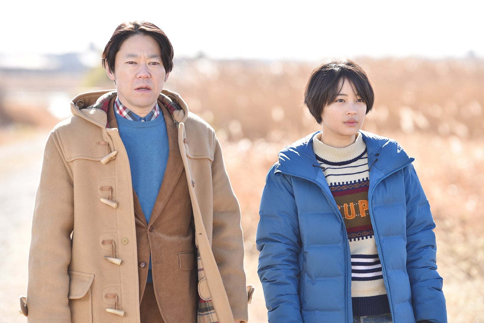 阿部サダヲ、広瀬すず／「anone」第3話より（C）日本テレビ