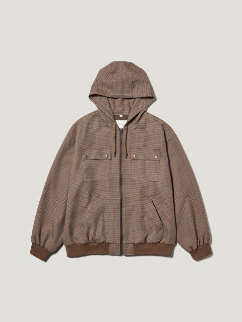 2025gu秋冬コラボアウタージップアップパーカ