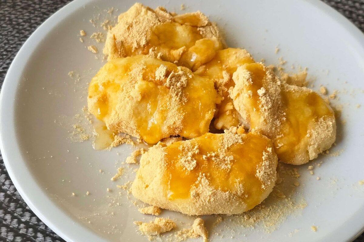 ふわふわ豆腐餅・完成