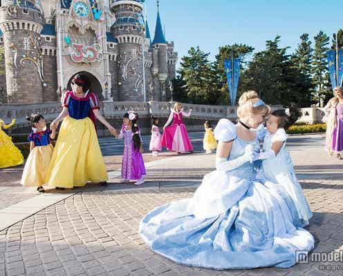 ディズニーランド、憧れのプリンセスと特別な時間を過ごす