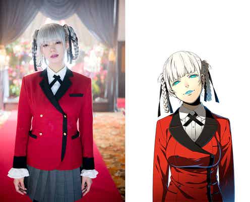 池田エライザ、銀髪&三つ編みツインテール姿を初披露 絶対的支配者に<賭ケグルイ>