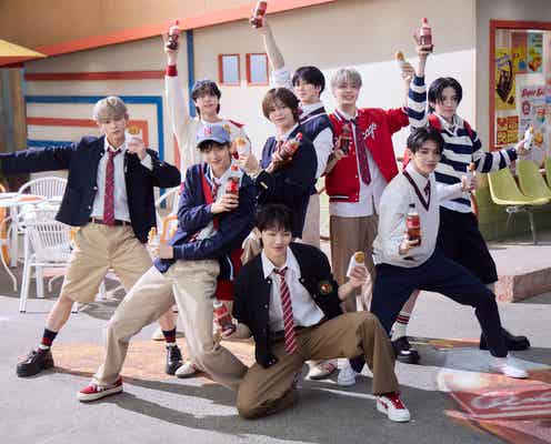 あの・&TEAM「コカ・コーラ」新CMでラップ&ダンス披露「コミカルな動きが新鮮でした」