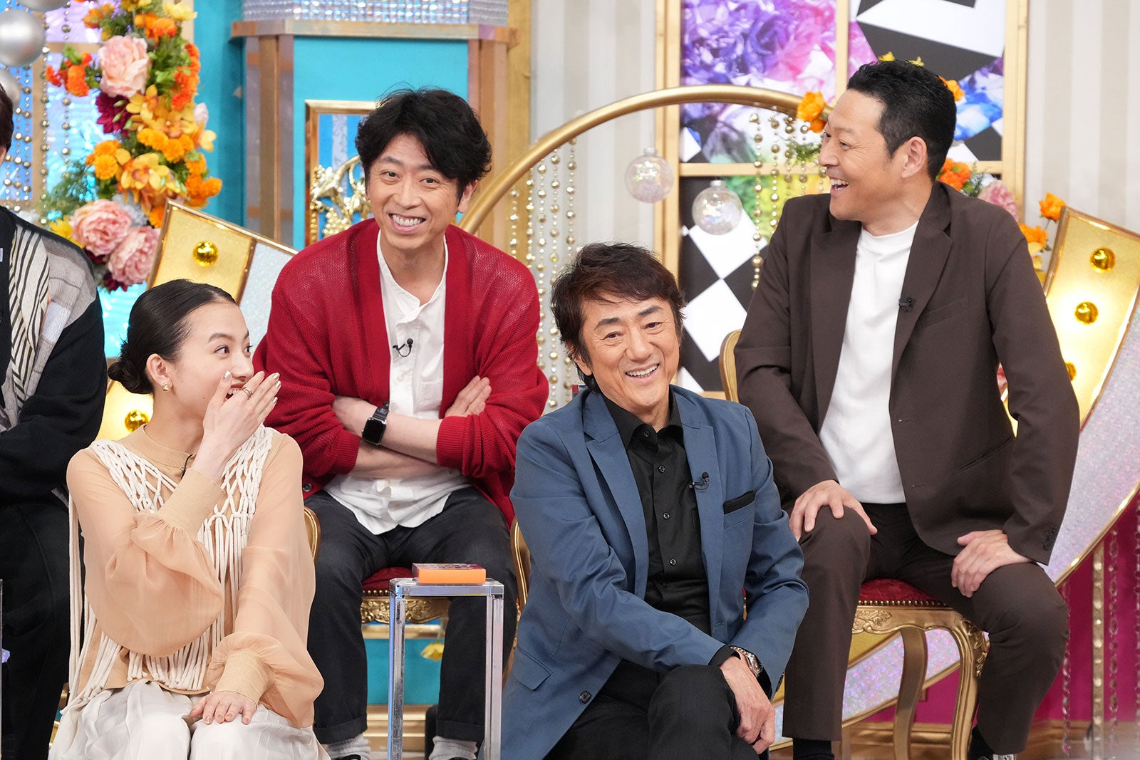 （上段）後藤輝基、東野幸治（下段）清原果耶、市村正親（C）日本テレビ