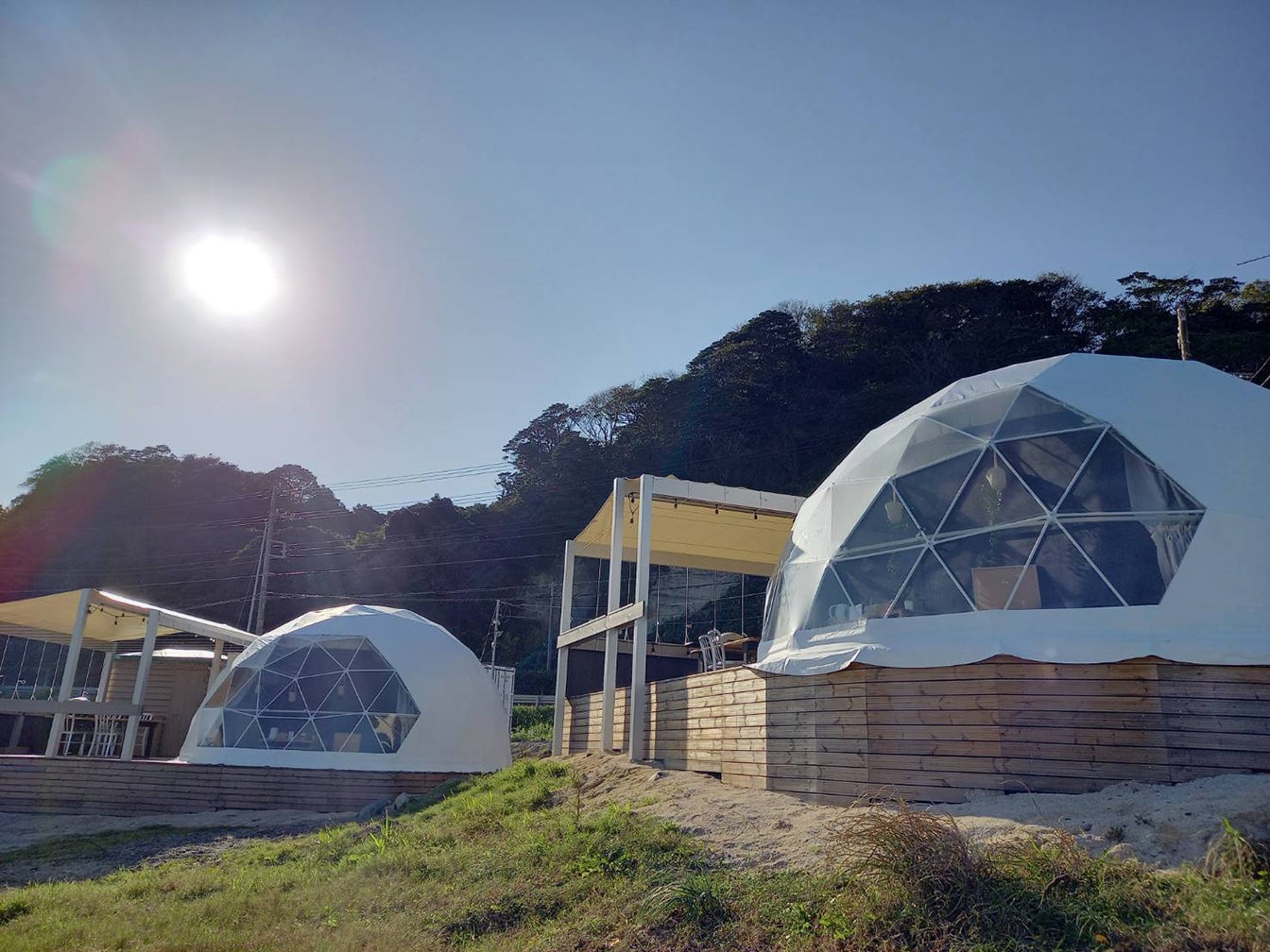 グランピングヴィレッジIBARAKI／画像提供：メイズムランド