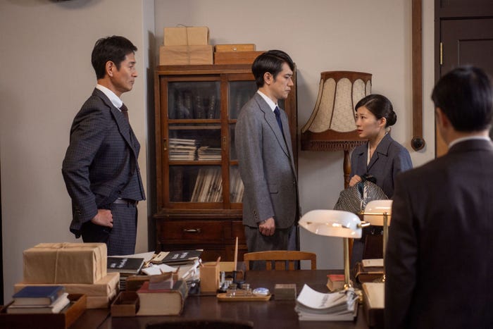沢村一樹、松山ケンイチ、伊藤沙莉「虎に翼」第48話(C)NHK