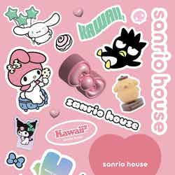 限定デザインのステッカーシート(C)2026 SANRIO CO., LTD. APPROVAL NO. L664297