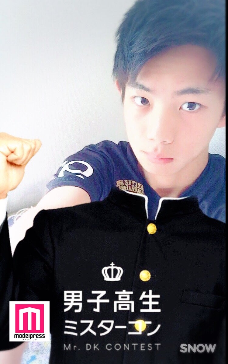 「リツイート数」1位：濱野克基 
「男子高生ミスターコン2016」近畿地方／ファイナリスト発表