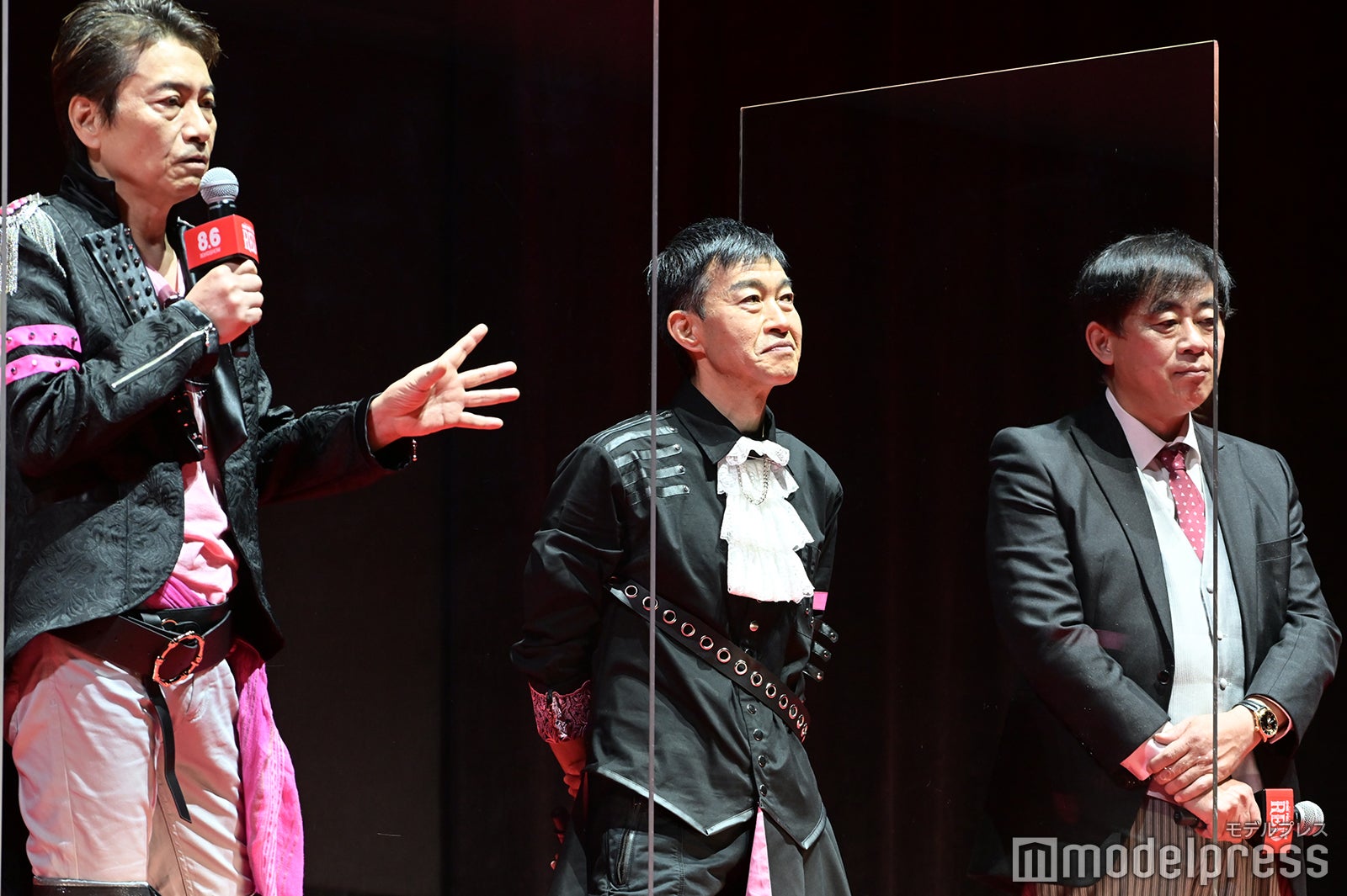 平田広明、チョー、谷口悟朗監督 （C）モデルプレス