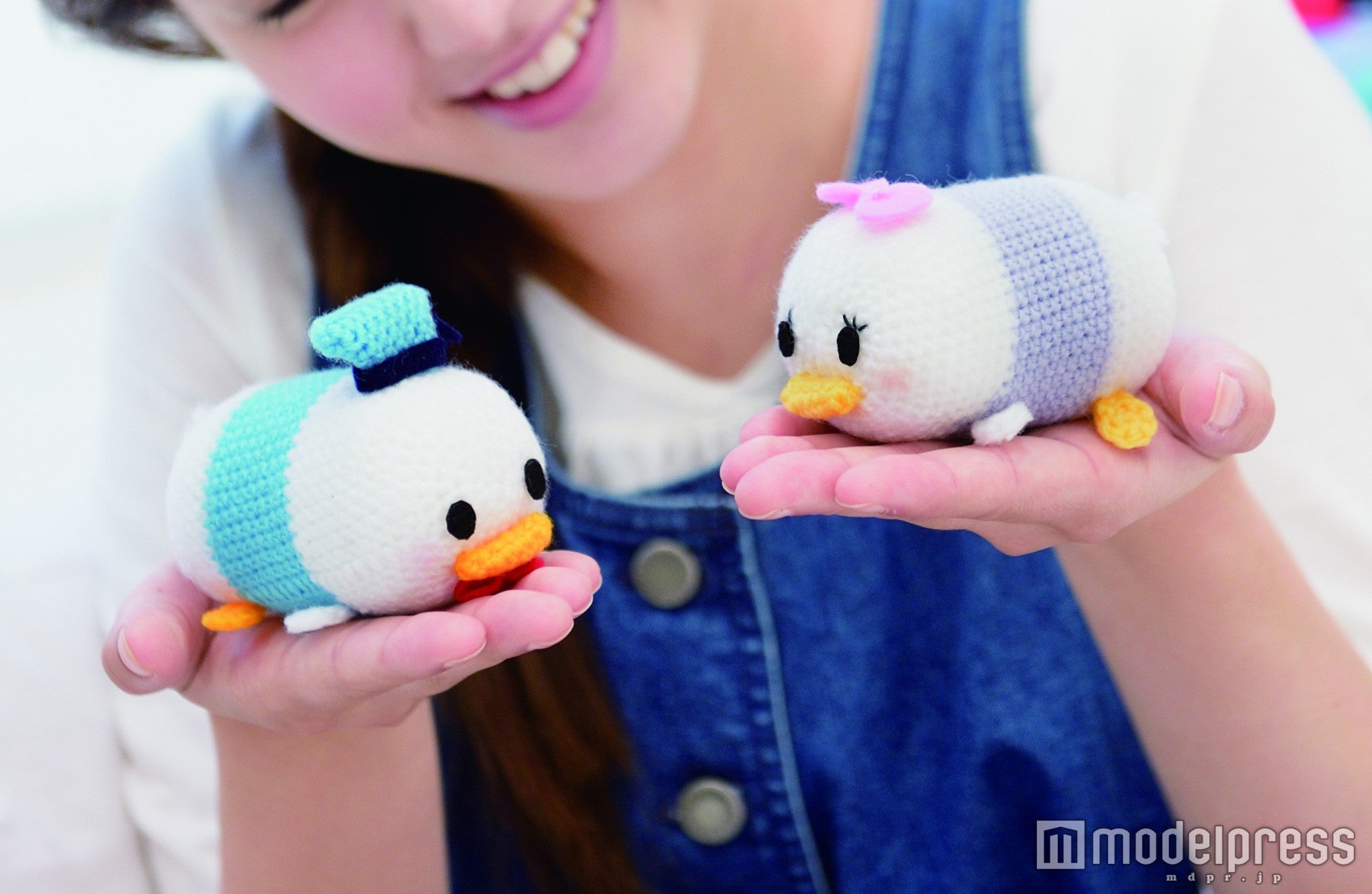 ドナルド＆デイジー編みぐるみ（C）Disney