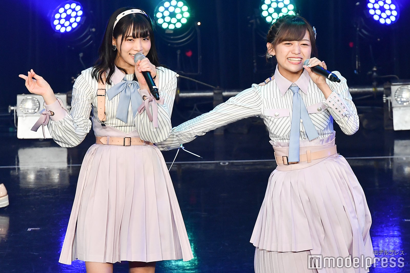 奈良未遥、中村歩加／NGT48「TOKYO IDOL FESTIVAL 2018」 （C）モデルプレス