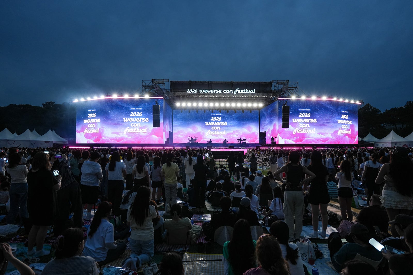会場の様子（C）2026 Weverse Con Festival