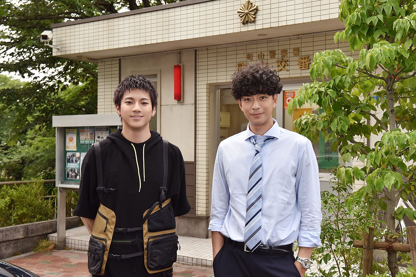 三浦翔平＆山田裕貴「ハコヅメ」クランクイン　初日から息ピッタリのやりとり