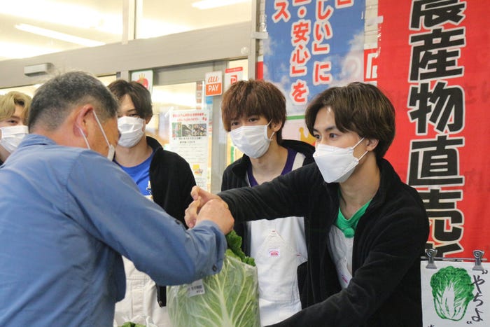 (左から)ユーキ、カイ、リョウガ、タクヤ(C)フジテレビ