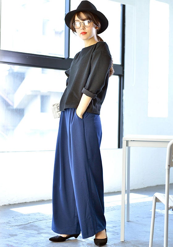 大人カラーのカタチがキレイなガウチョパンツcocaオリジナル「coca」2,690円（税込）／画像提供：coca