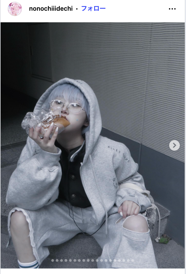 ののちInstagramより