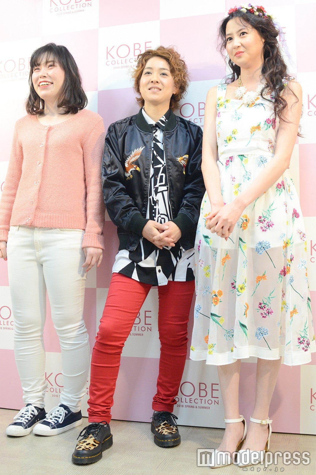 尼神インター誠子、渚、河北麻友子 （C）モデルプレス