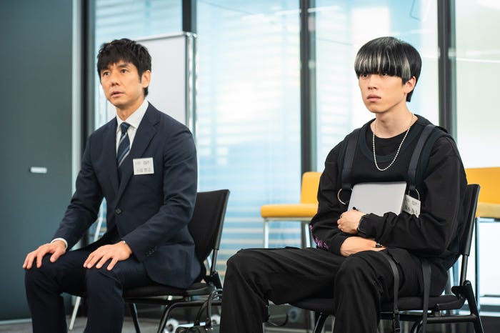 西島秀俊、坂東龍汰「ユニコーンに乗って」より(C)TBS