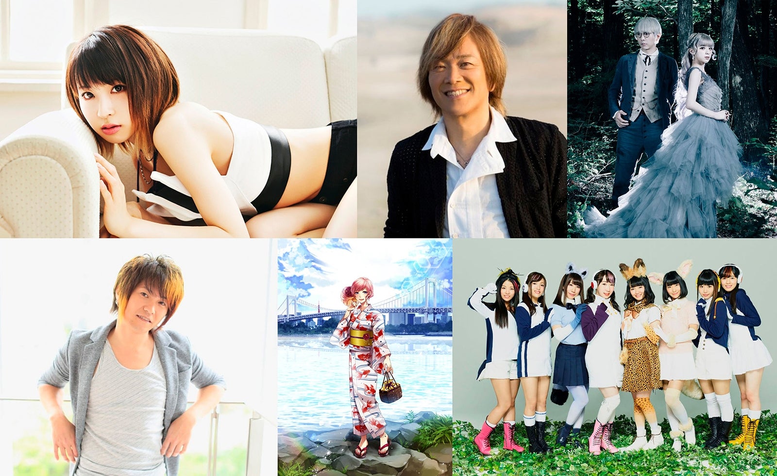 「アニソンパラダイス」出演アーティスト／写真提供：フジテレビ