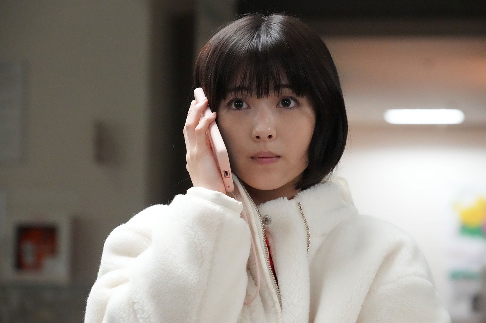 浜辺美波／「ドクターホワイト」第2話より（C）カンテレ