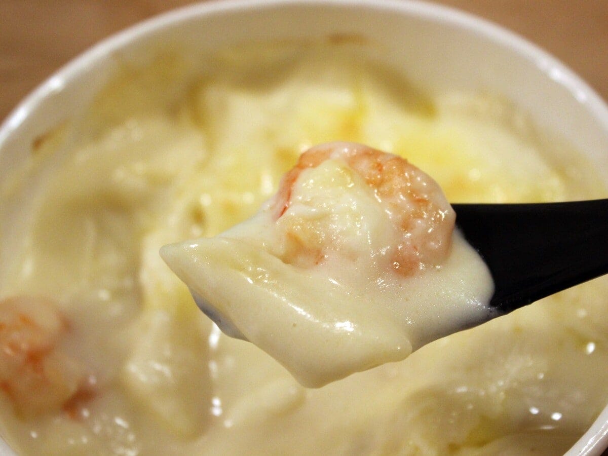 ベシャメルソースがたっぷり絡んだペンネは最高！