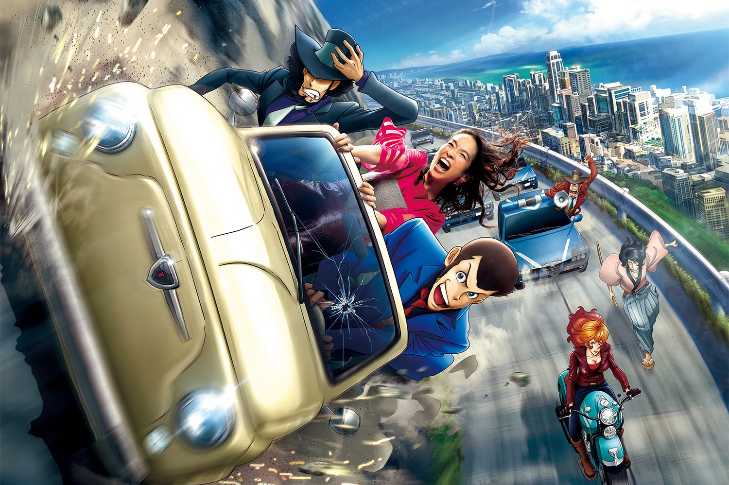 USJ「ルパン三世」ライドアトラクション、“歴代XRライド史上最高”の満足度を記録