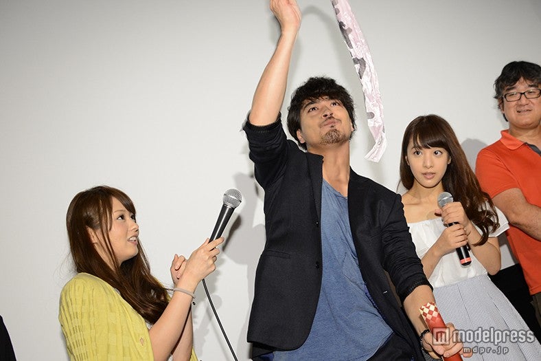 映画「ノ・ゾ・キ・ア・ナ」（6月28日公開）初日舞台挨拶