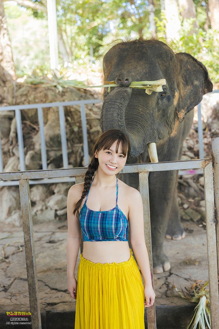 本郷柚巴（C）カノウリョウマ／ヤンマガWeb