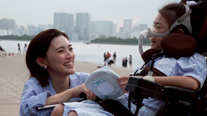 星野真里、ふうかちゃん(C)日本テレビ