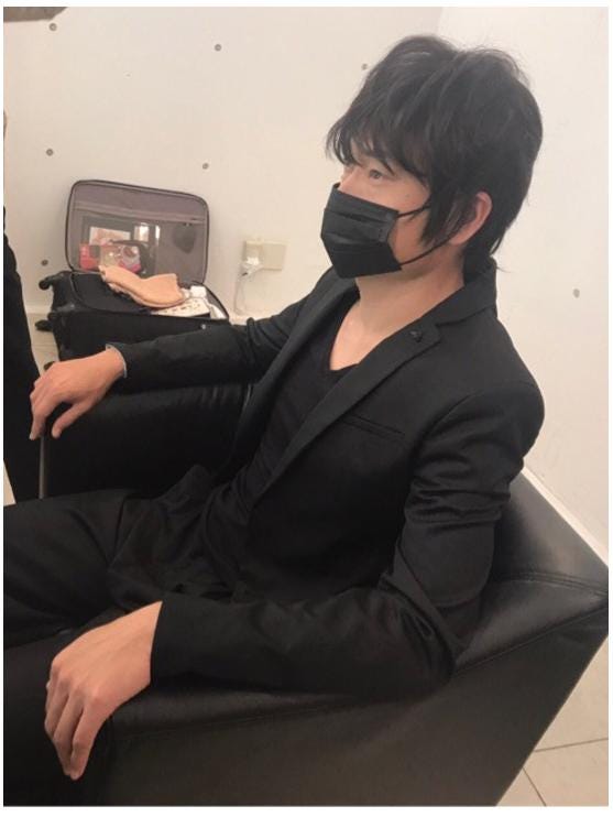 綾野剛風メイクのザブングル加藤歩/ざわちんオフィシャルブログ(Ameba)より