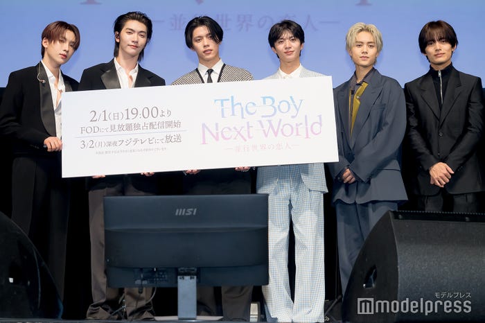 ノウル、ボス、南雲奨馬、濱屋拓斗、中山脩悟、植村颯太(C)モデルプレス