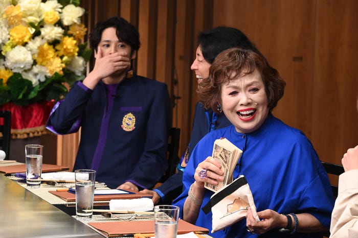 宮野真守、矢部浩之、上沼恵美子(C)日本テレビ