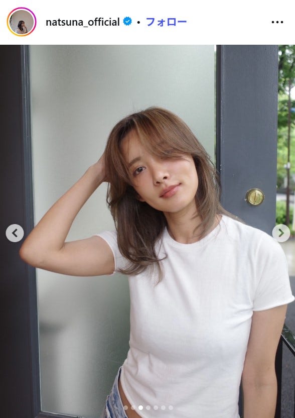 夏菜 Instagramより