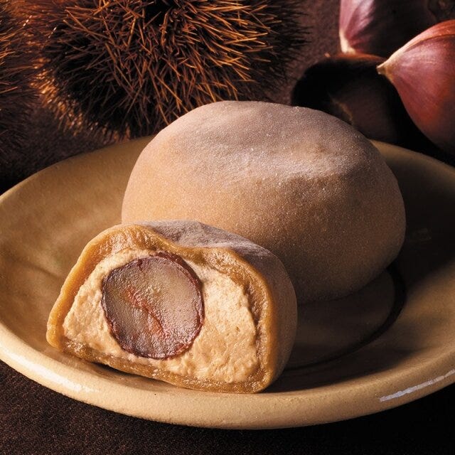 シャトレーゼ　一粒栗大福マロンクリーム入り