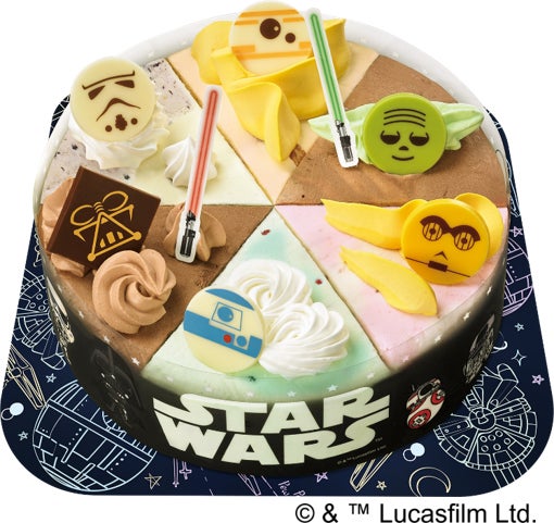 スター・ウォーズ／ ギャラクシーパレット／画像提供：B-R サーティワン アイスクリーム