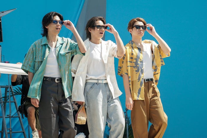 Number_i CMメイキング(提供写真)