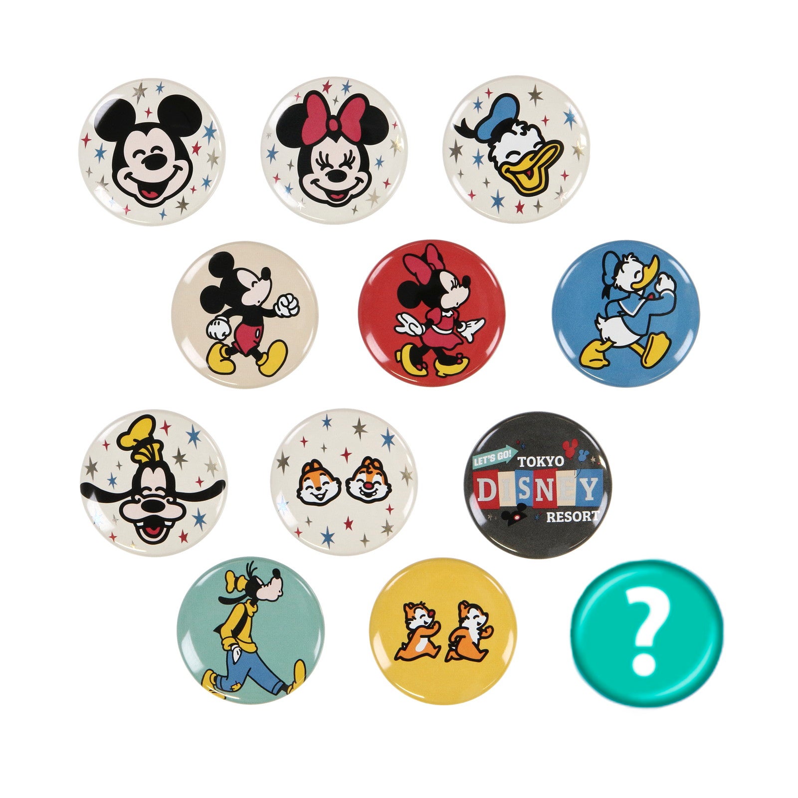 カンバッジ¥600（C）Disney