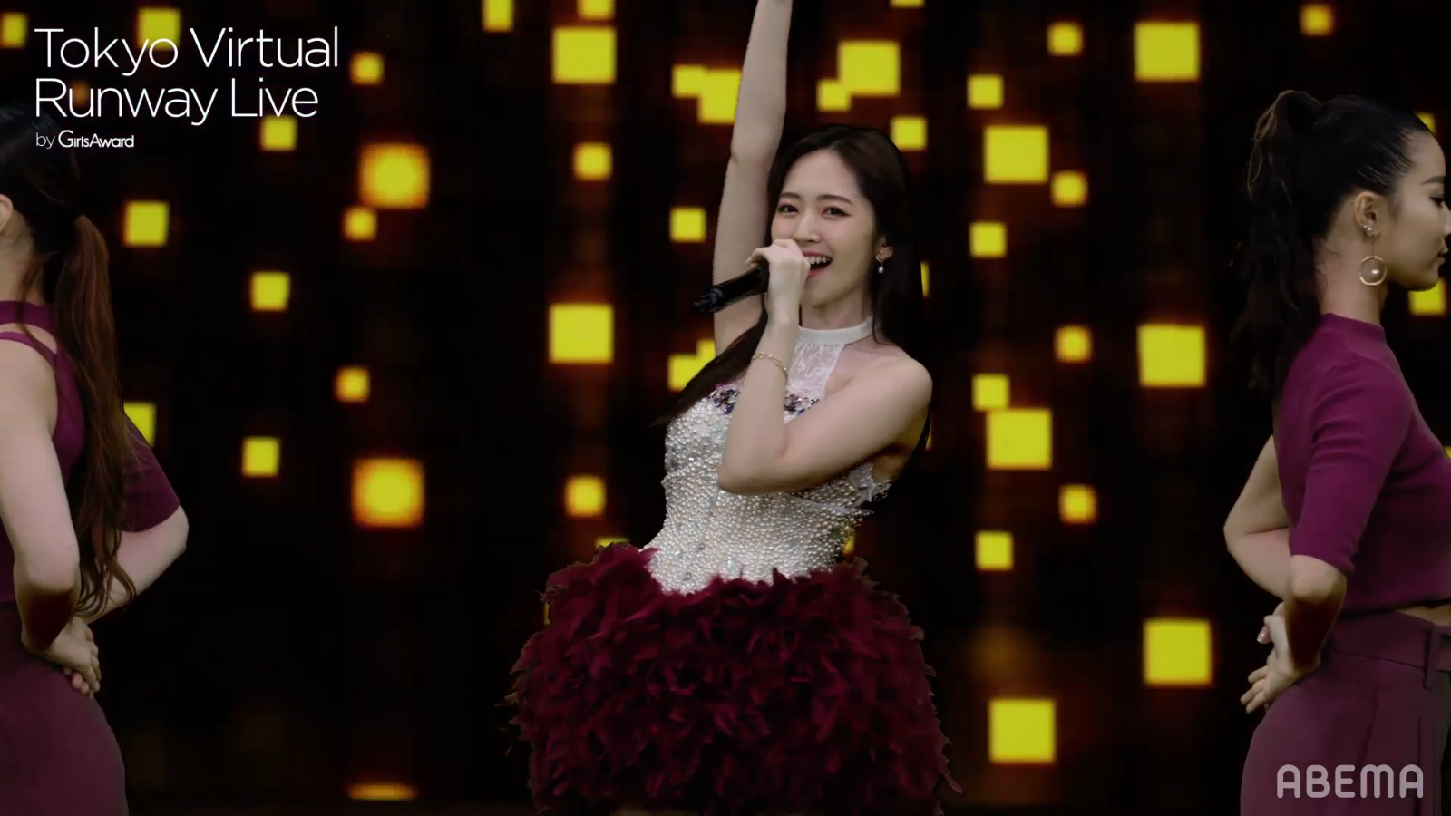 鈴木愛理（C）Tokyo Virtual Runway Live by GirlsAward （C）AbemaTV, Inc.