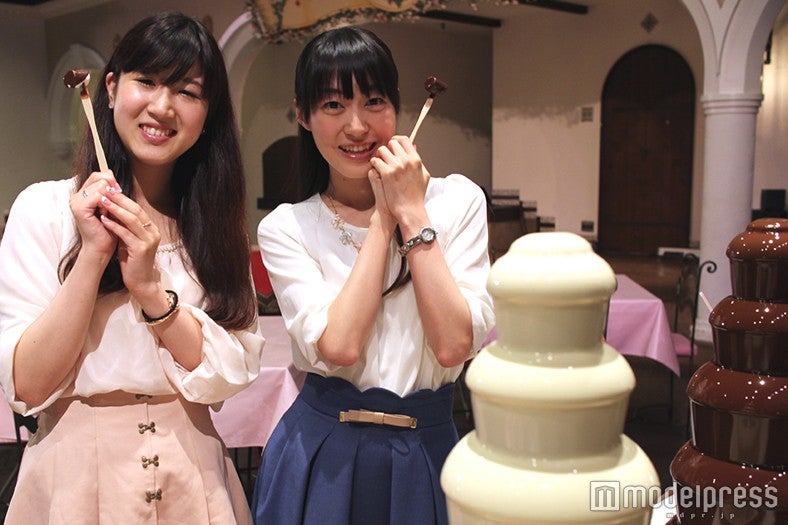 バレンタインシーズンにぴったりな「バレンタイン◇スイーツビュッフェ」／画像提供：サンリオエンターテイメント