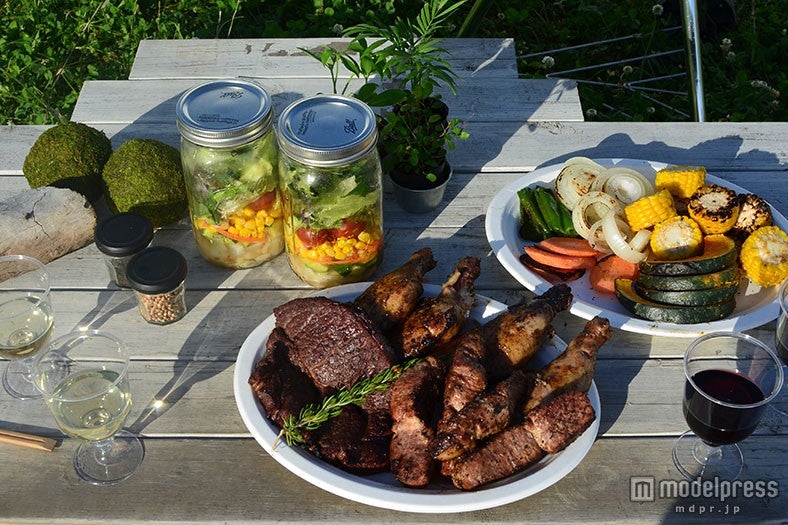 手軽にBBQが楽しめる／画像提供：ASOBIBA