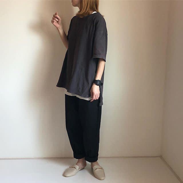 ゆるゆるビッグtシャツ の着こなし術 幅が広がるアレンジ5つ モデルプレス