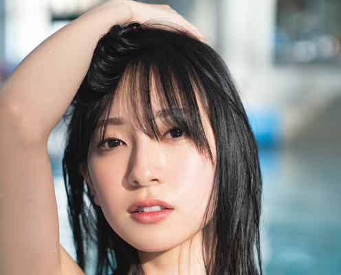日向坂46金村美玖、美谷間輝くビキニ姿披露 人生初の水着撮影は「恥ずかしすぎて…」