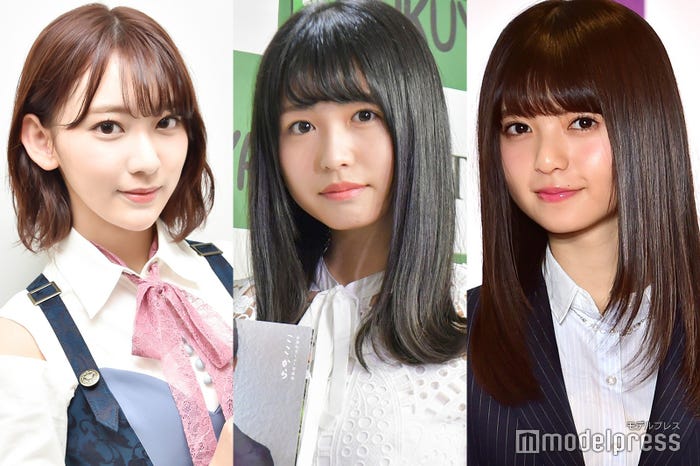 (左から)宮脇咲良、長濱ねる、齋藤飛鳥(C)モデルプレス