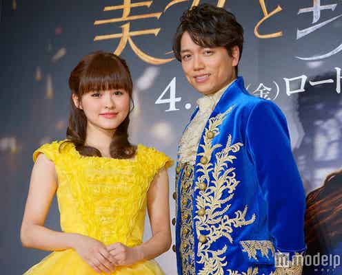 ディズニー実写版「美女と野獣」日本版デュエットソング初お披露目 “ベル”昆夏美&“野獣”山崎育三郎も感無量