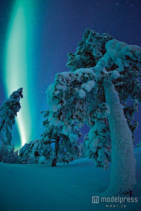 空が澄んだ日には必ずオーロラが出現／画像提供：フィンランド政府観光局