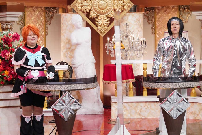 あんり、矢部浩之 (C)日本テレビ