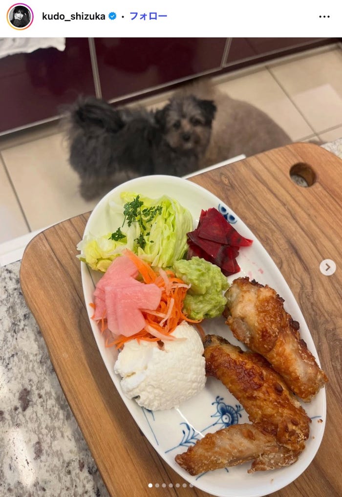 工藤静香Instagramより