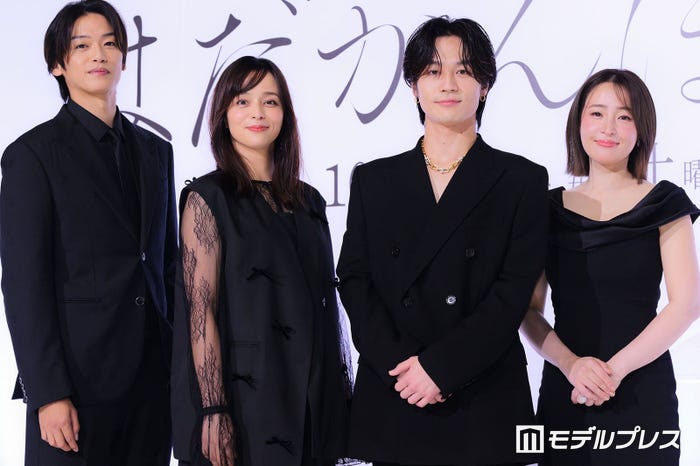 (左から)高木雄也、加藤ローサ、松田元太、大沢あかね(C)モデルプレス