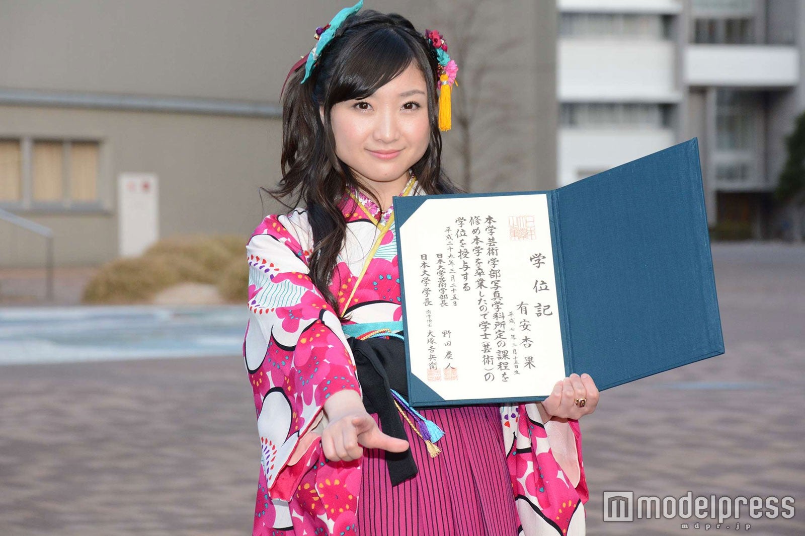 有安杏果 （C）モデルプレス