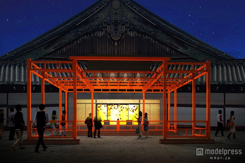 琳派リウム展示イメージ／画像提供：アートアクアリウム城実行委員会